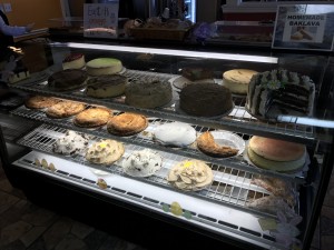 dessert display